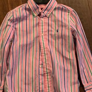 Boys size 6 Ralph Lauren button down long sleeve